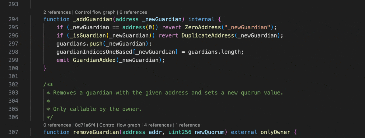 LSP references example
